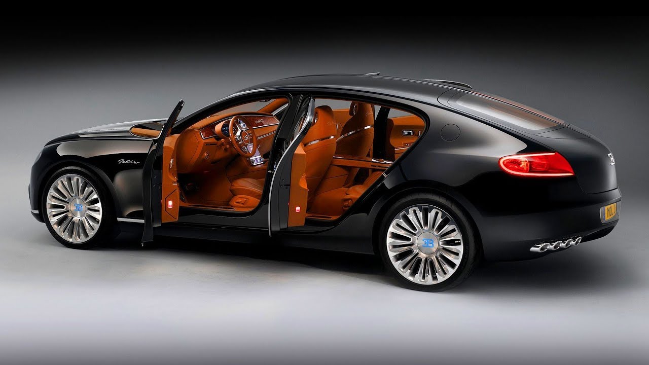 2009 Bugatti 16 C Galibier Concept with a 16-cylinder engine - YouTube