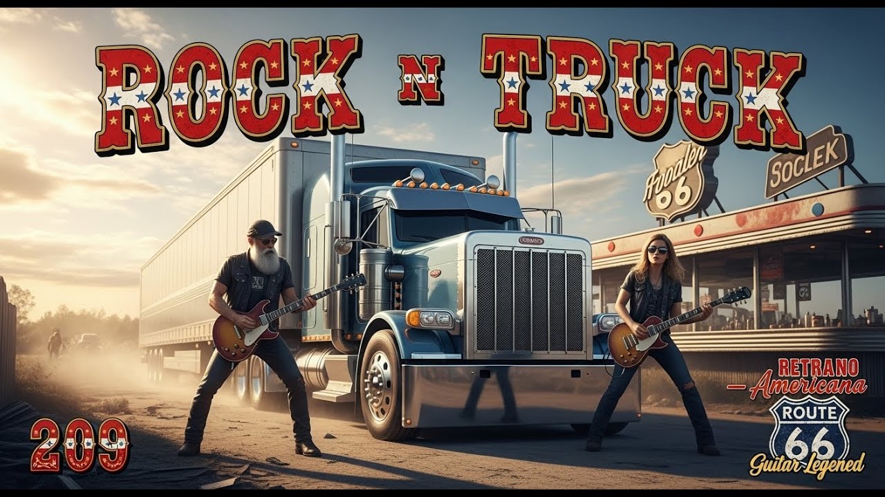 Rock N Truck Best Radio – Southern Country Rock for Long Miles Playlist | Ride Till Dawn