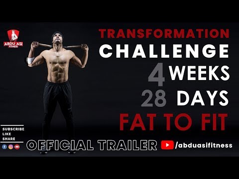 Body Transformation Challenge | 4 Weeks | 28 Days | Fat to Fit | Abdu Asi Fitness