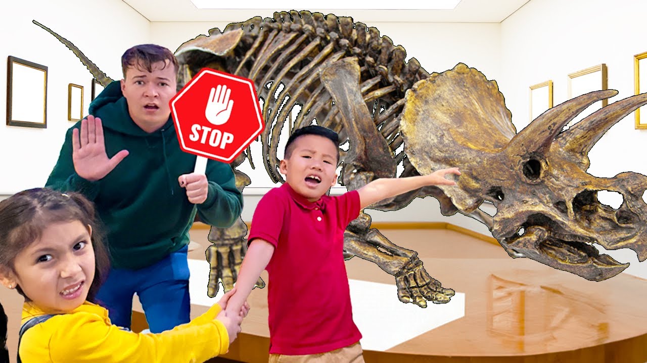 Maddie and Kaden’s Dinosaur Museum Adventure!