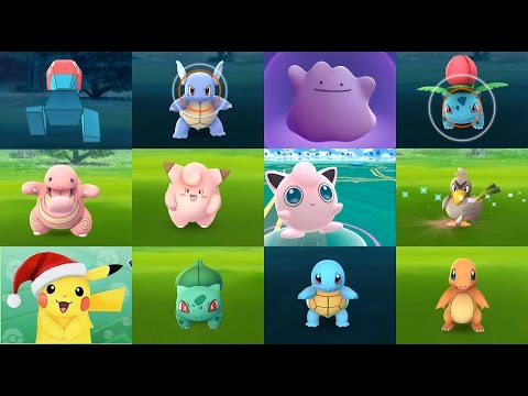 CATCH POKÉMON GO STAGE 1 & 2 - TOP 12 BABY RARE POKEMON