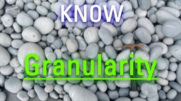 How to Say Granularity in English? | How Does Granularity Look? | What is Granularity?