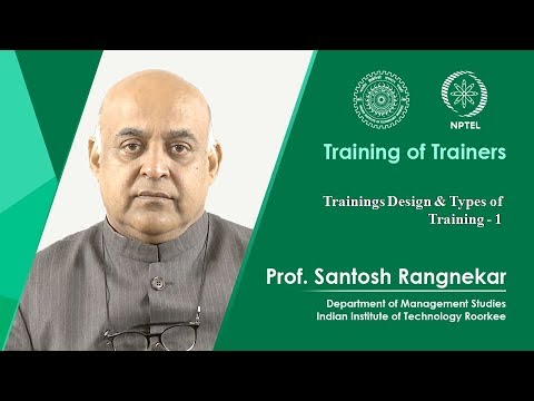 Trainings Design & Types of Training - 1