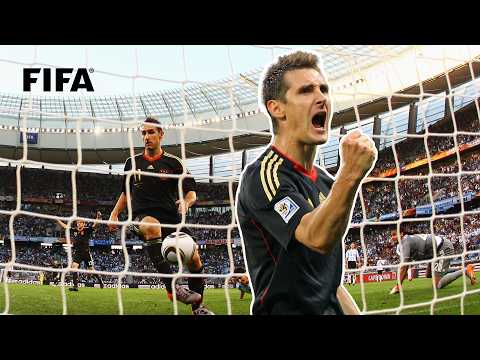 1\u002DMinute Classic | Klose, Germany Crush Argentina | 2010 Quarter\u002DFinal