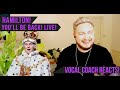 Vocal Coach Reacts! Hamilton! You'll Be Back! Live!