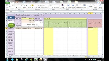 Manual de Operación Plantilla Excel Nómina
