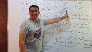 ملخص دروس المستوى الأول في اللغة الإنجليزية- كانك تدرس في معهد  (الجزء الأول ) الحلقة  رقم ٣٢