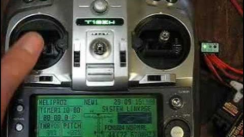 Throttle Jockey Calibration on Futaba 12Z