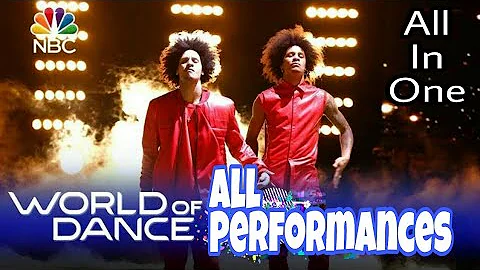 Les Twins - World Of Dance - All Performances