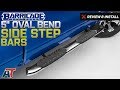 2009-2014 F150 Barricade 5&quot; Oval Bend Side Step Bars Review &amp; Install