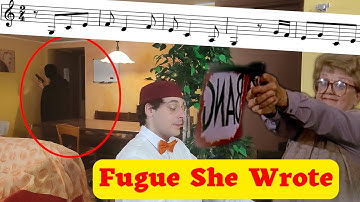 Someone wanted to kill me! Fugue She Wrote Official Video #fugue #bach #murdershewrote