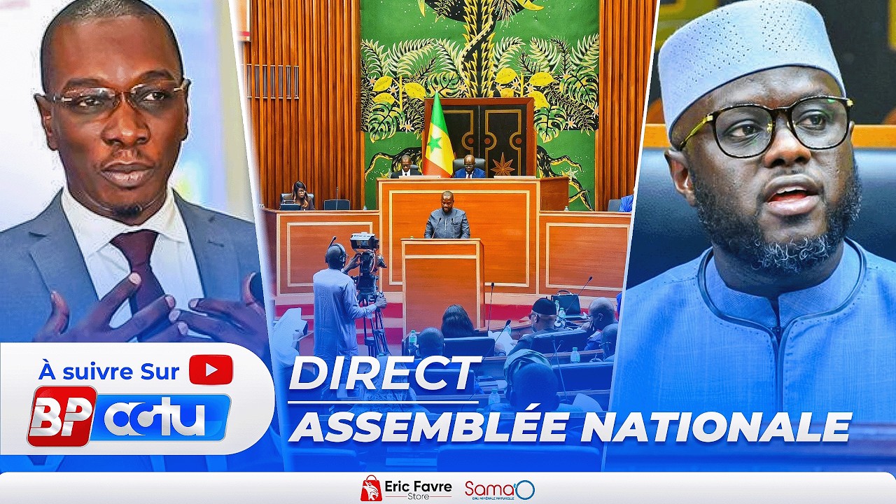 🛑Direct Assemblée Nationale: Résolution de Mise en accusation contre Moussa B. Thiam devant la HCJ