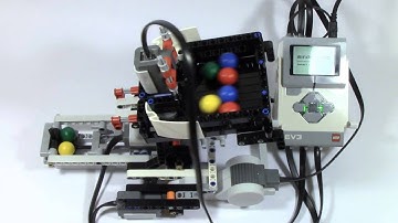 Mindstorms EV3 Ball Color Sorter Part 2