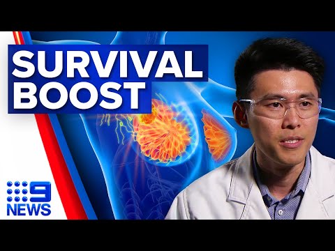 Blood pressure medication can boost survival rates of deadly breast cancer | 9 News Australia