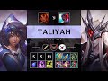 Taliyah Mid vs Yone - KR Grandmaster Patch 25.21