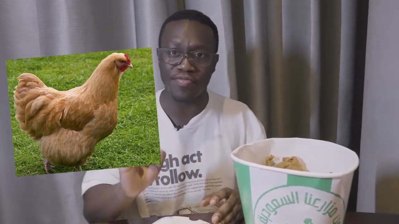 Deji tries chicken from Saudi