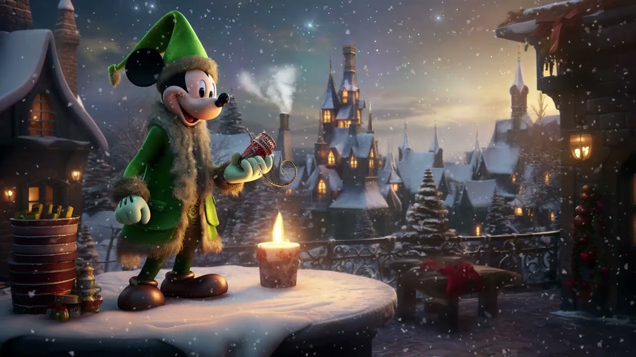 Serene Blizzard Sounds for Sleep ❄ Cozy Winter Storm Ambience with the Gentle Crackle of a Fireplace