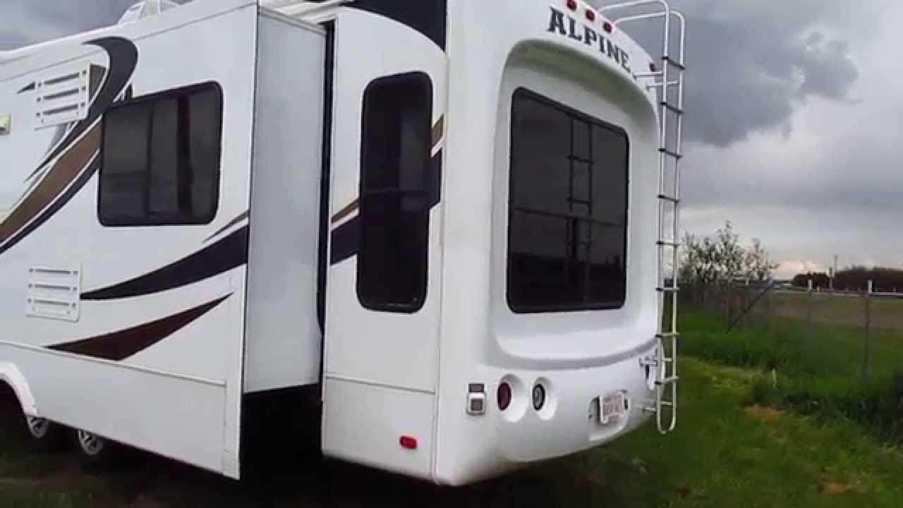 2012 Keystone Alpine Fifth Wheel - YouTube
