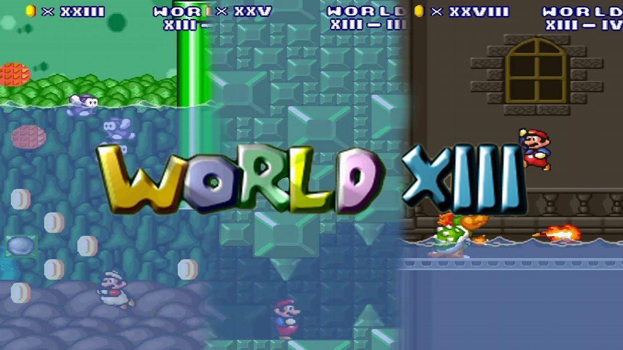 Mario Forever Roman Worlds | World XIII By MrPrzemistrz - WALKTHROUGH
