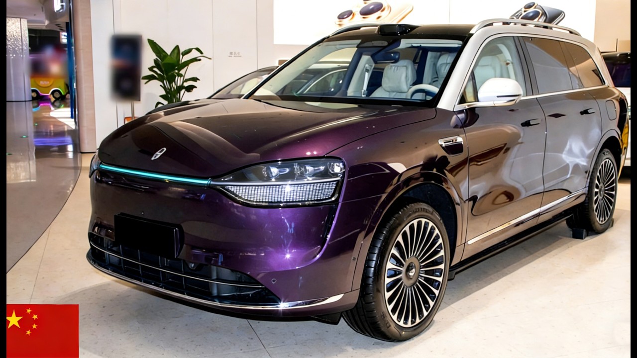 Этот китайский внедорожник за 65 000 долларов заставляет Maybach выглядеть ДРЕВНИМ! (Обзор Aito M9)