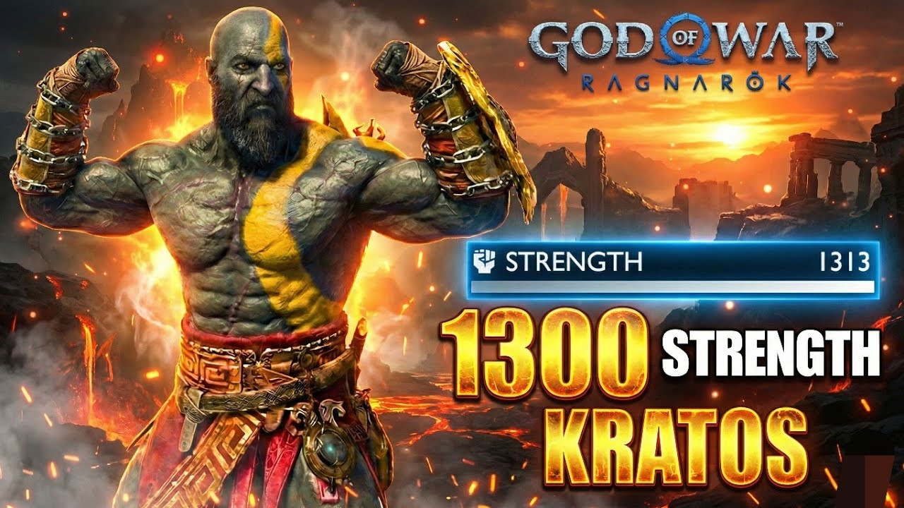 1300 STRENGTH Kratos vs Thor & Odin: The Ultimate Annihilation
