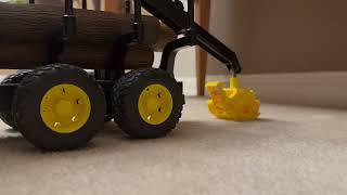 Bruder Truck Reviews 2: John Deere 1210E forwarder