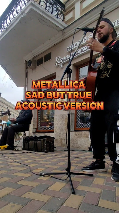 METALLICA - SAD BUT TRUE (COVER BY WALDSTREET ACUSTIC VERS) #cover #METALLICA #guitar