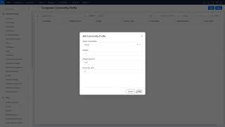 How To Create a Commodity Profile