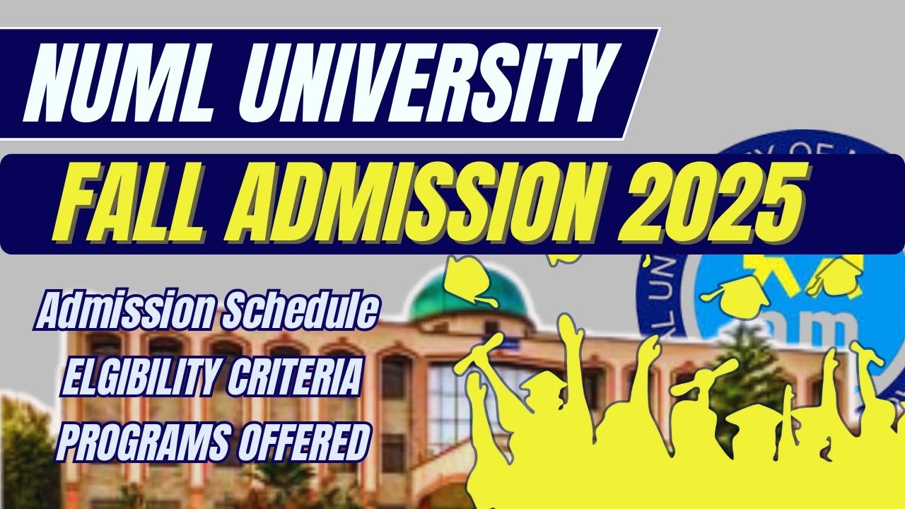NUML University Admission 2025 I University Entry Test Preparation 2025 ...