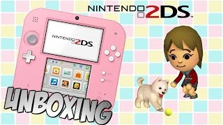 UNBOXING: Nintendo 2DS Pink/White + Tomodachi Life [ITA]