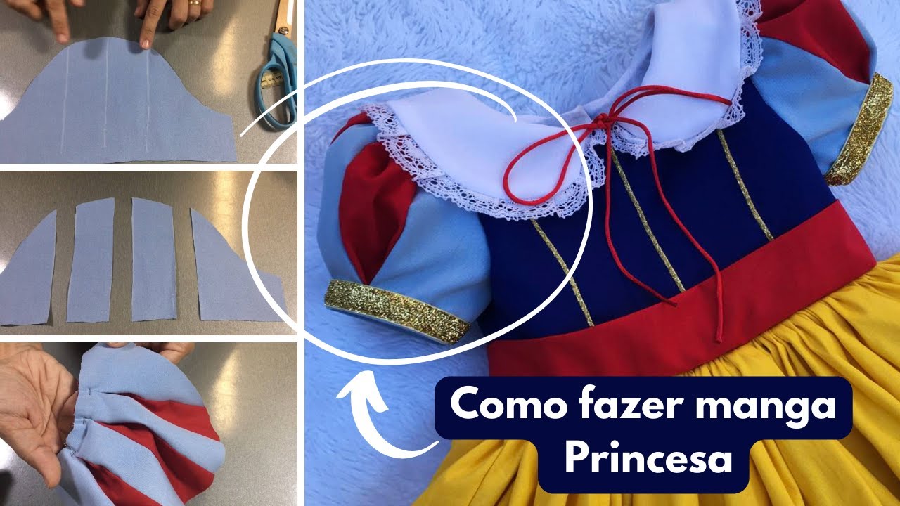 Como fazer manga princesa [Manga fofa] - tutorial