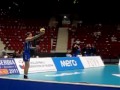 Volleyball   Maxim Mikhailov servis   slow motion Canon Ixus 1000 HS )