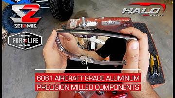 HALO-RA Billet Aluminum Rearview Mirror