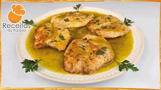 BIFINHOS DE FRANGO COM MOLHO DE MOSTARDA (mas que petisco!...) | 🍎Receitas do Paraíso