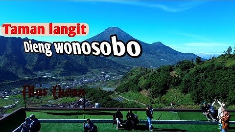 taman langit dieng wonosobo wisata ter hits dan instagramable