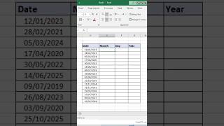 What's the Best Method for Extracting Month, Day and Year in Excel 2025?