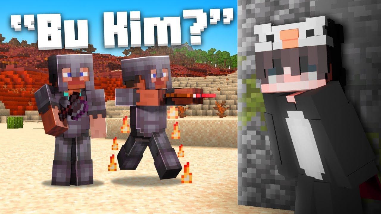 Minecraft'ta RASTGELE Sunuculara Katıldım...