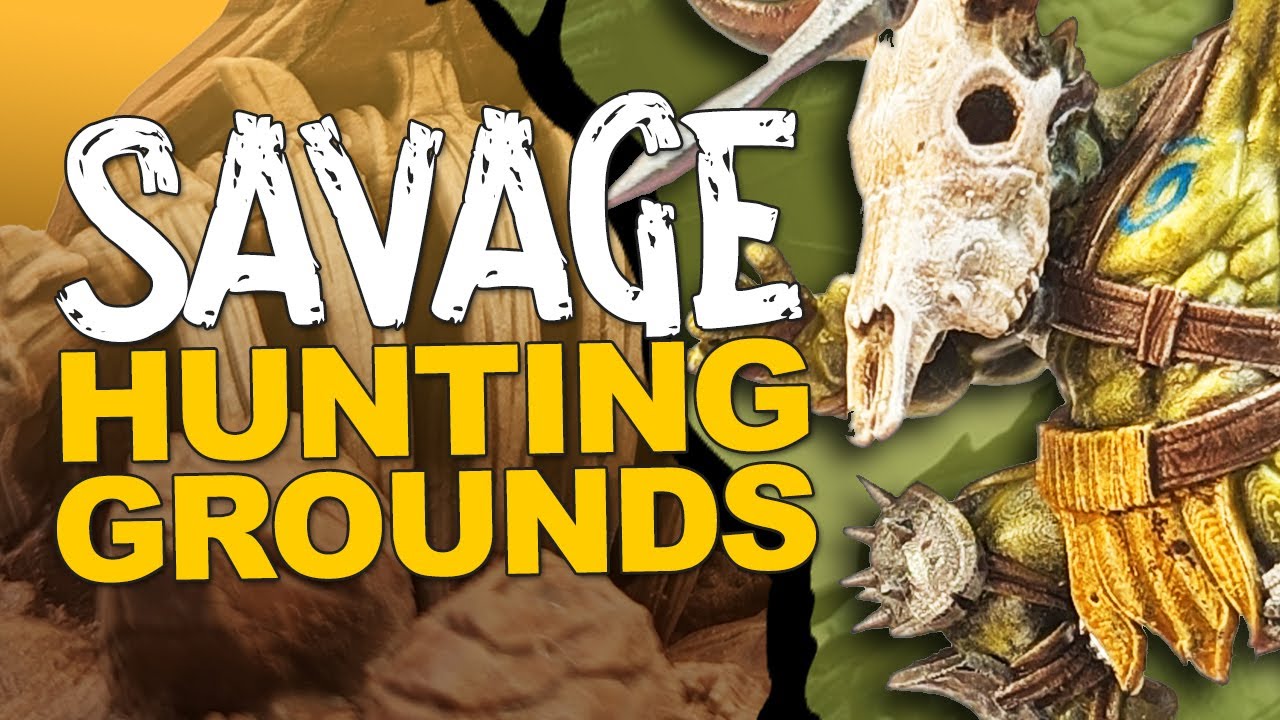 Savage Hunting Grounds | Bonesplitterz Diorama