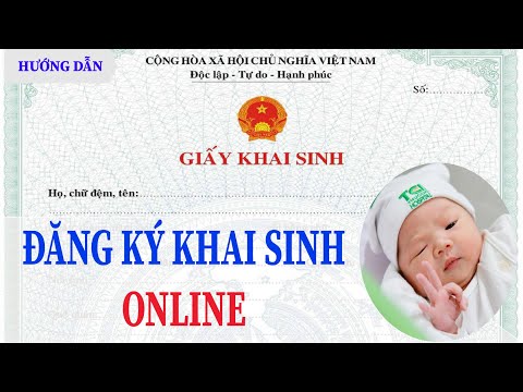 Video Hướng dẫn đăng ký khai sinh online tại nhà MỚI NHẤT - youtube
