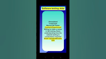 Software testing Jobs 2024 | Manual & Automation Testing | Fresher & Experience Jobs | Tech Bharat