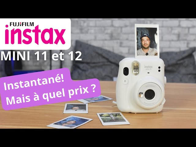 TROP CHER à l'usage ! Appareil PHOTO INSTANTANE FUJIFILM INSTAX mini 11 et  12 