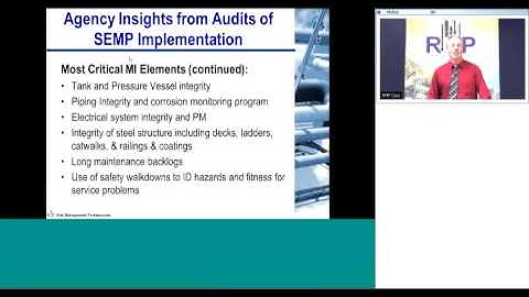 Practical SEMS Mechanical Integrity Program Implementation