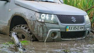 SUZUKI GRAND VITARA vs JEEP GRAND CHEROKEE vs NIVA [MUD EXTREME Offroad]