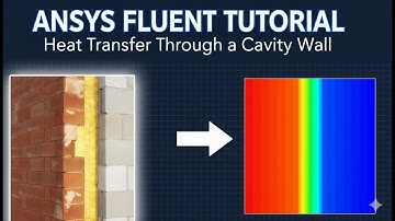 ANSYS Fluent Tutorial: Warmteoverdracht door een spouwmuur | Hoe isolatie de warmtestroom transfo...