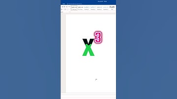 MS Word Subscript & Superscript #shorts #shortvideo