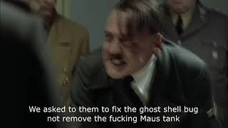 Hitler hears about Warthunder removing the Maus tank
