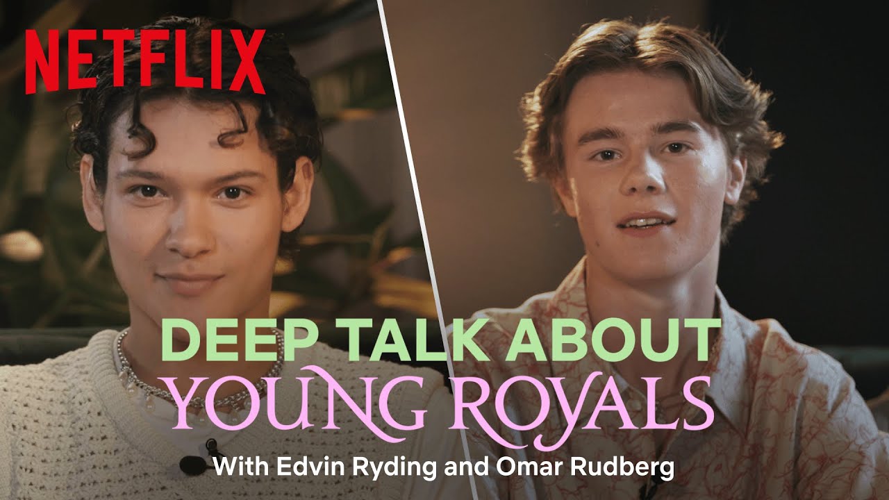 ⁣Young Royals: What do Edvin & Omar really think about their kissing scenes?