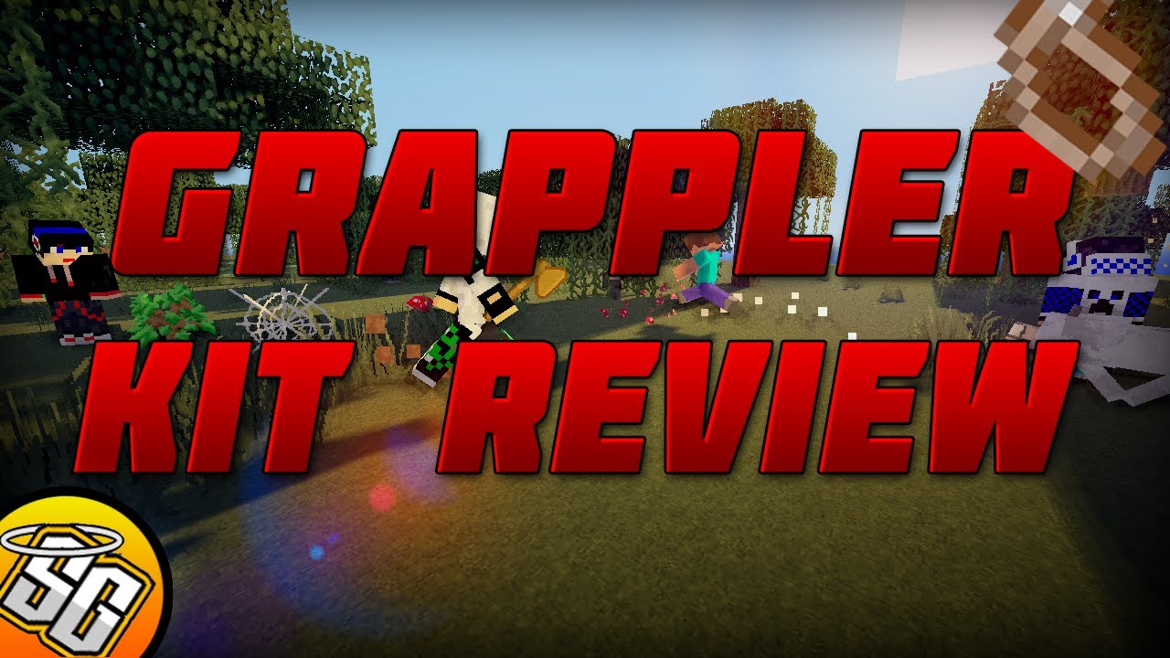 MCPVP.com | Review #53 GRAPPLER Kit Review EPIC KIT | Minecraft Hardcore Games