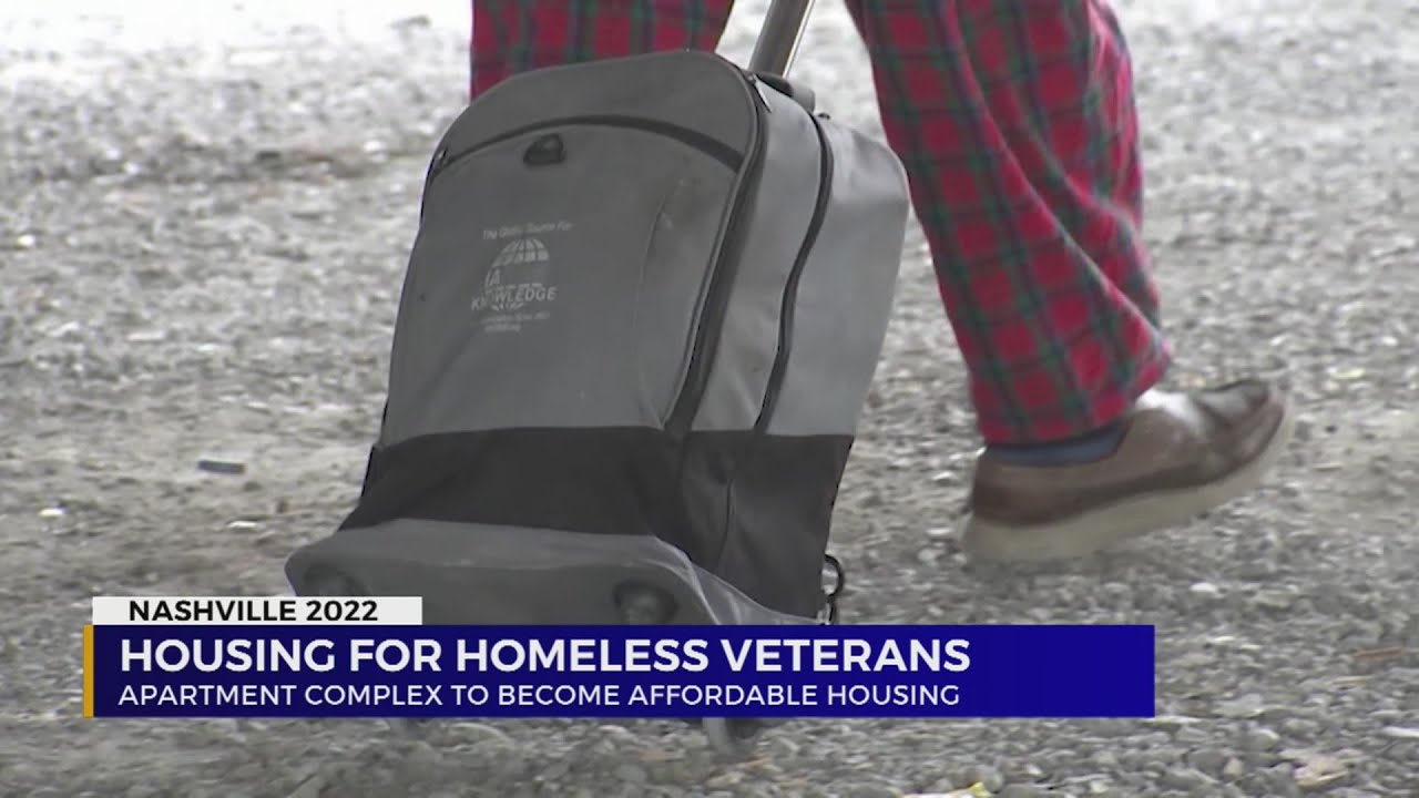 Housing for homeless veterans in Nashville YouTube