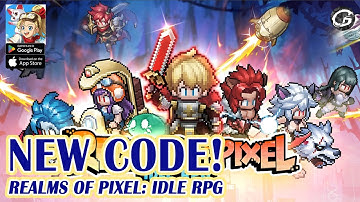 🎁 Realms of Pixel: Idle RPG 13 Giftcodes & How to Redeem Codes - Mobile Game (Android)